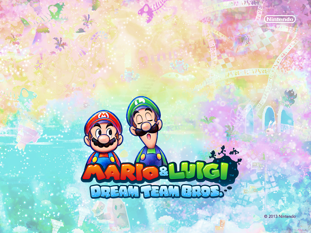 Mario & Luigi Dream Team Bros. Wallpaper Wallpapers Wiki Fandom