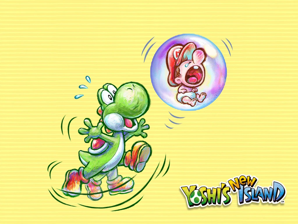 Yoshi Island Wallpaper Super Mario World 2: Yoshi's Island (Video Game