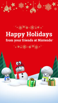 Nintendo-HappyHolidays 2017 mobile