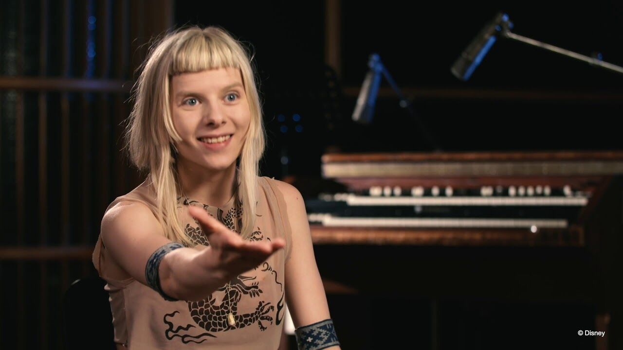 Show of the Norwegian singer Aurora on the third day of