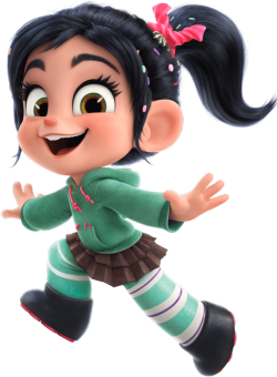 vanellope von schweetz (wreck-it ralph) drawn by opossumachine