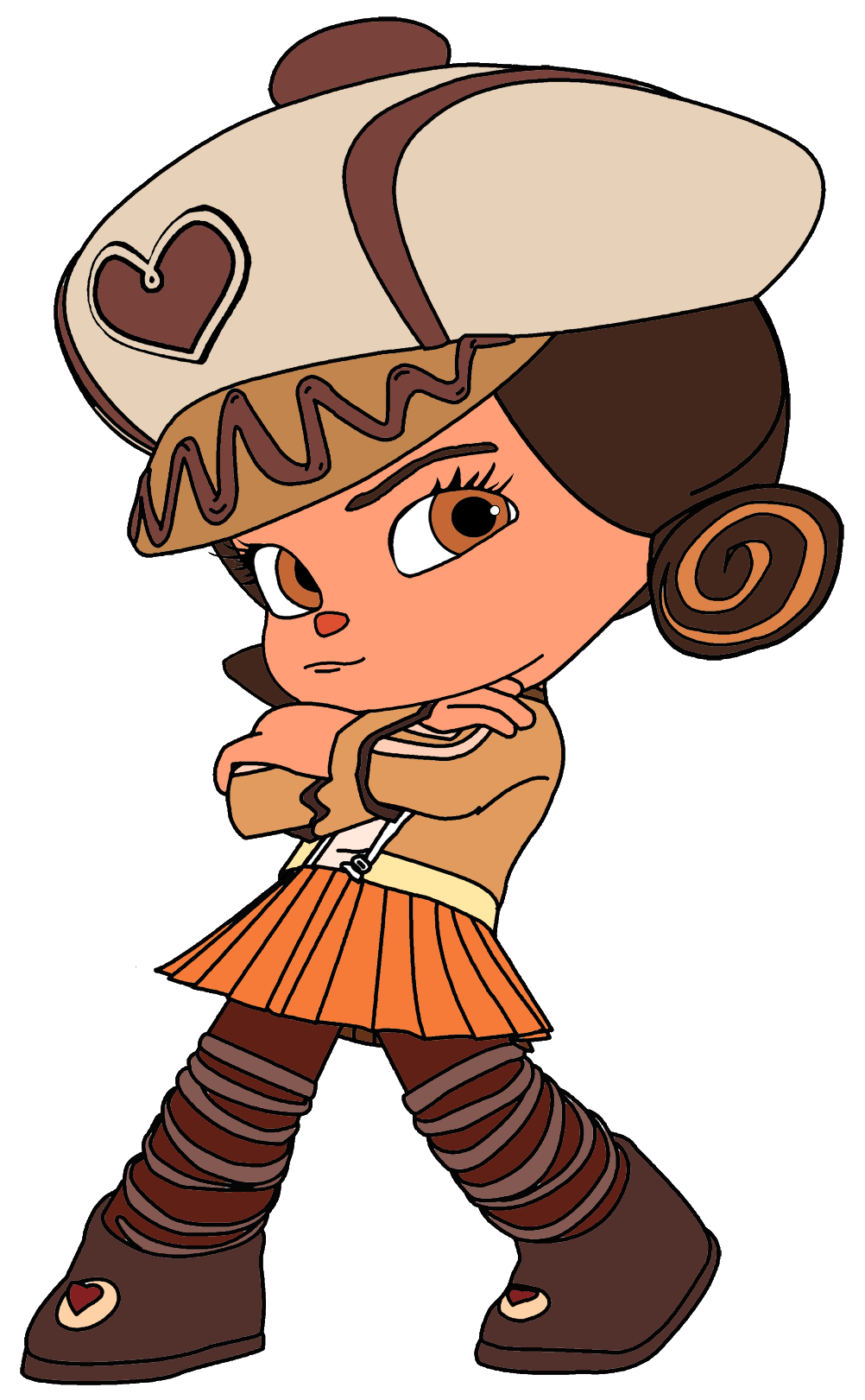 シュガーラッシュ　Crumbelina DiCarmello Crumbelina DiCaramello | Sugar Rush Wiki | Fandom