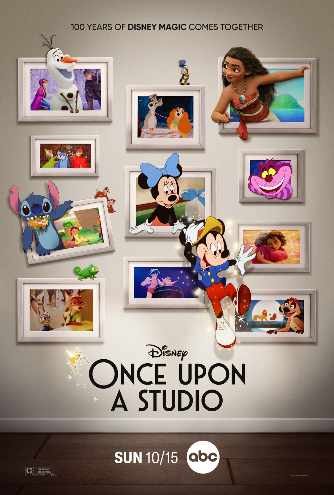 Wish Disney Nods Celebrate 100 Years of Walt Disney Animation Studios - D23