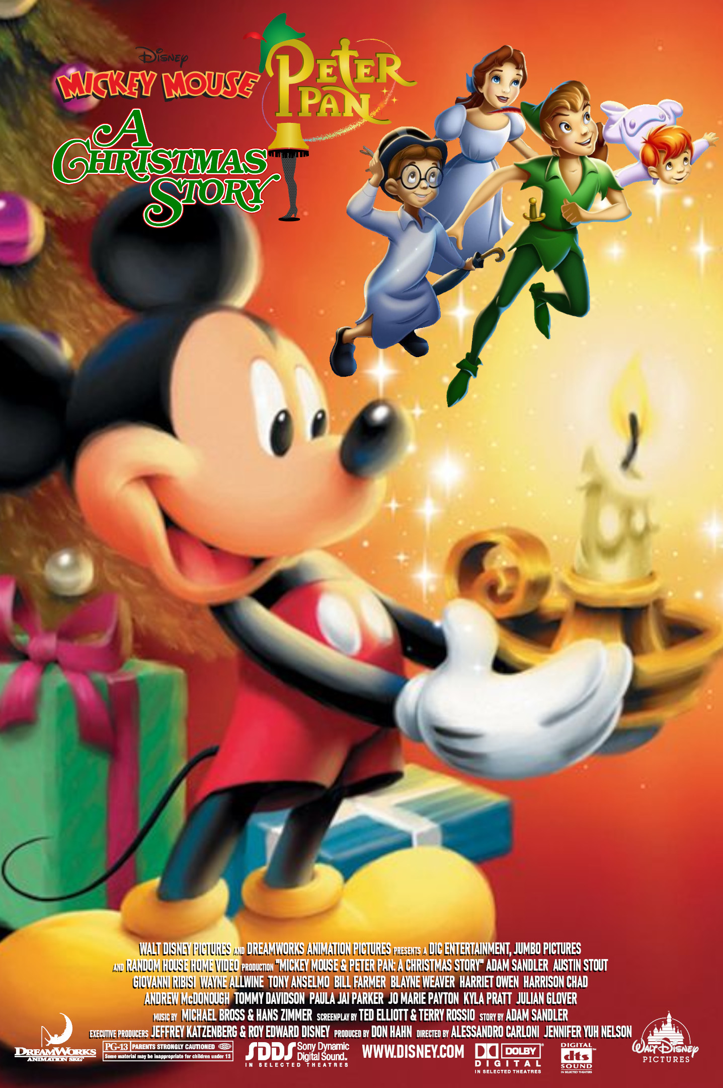 Mickey Mouse and Peter Pan in A Christmas Story, Walt Disney Movies &  Series Wiki