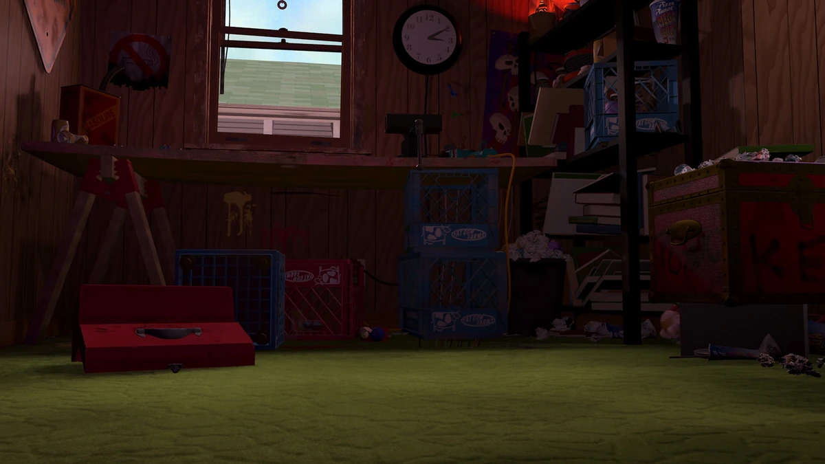 Sid's Room Walt Disney Pictures and Pixar Animation Studios Wiki Fandom