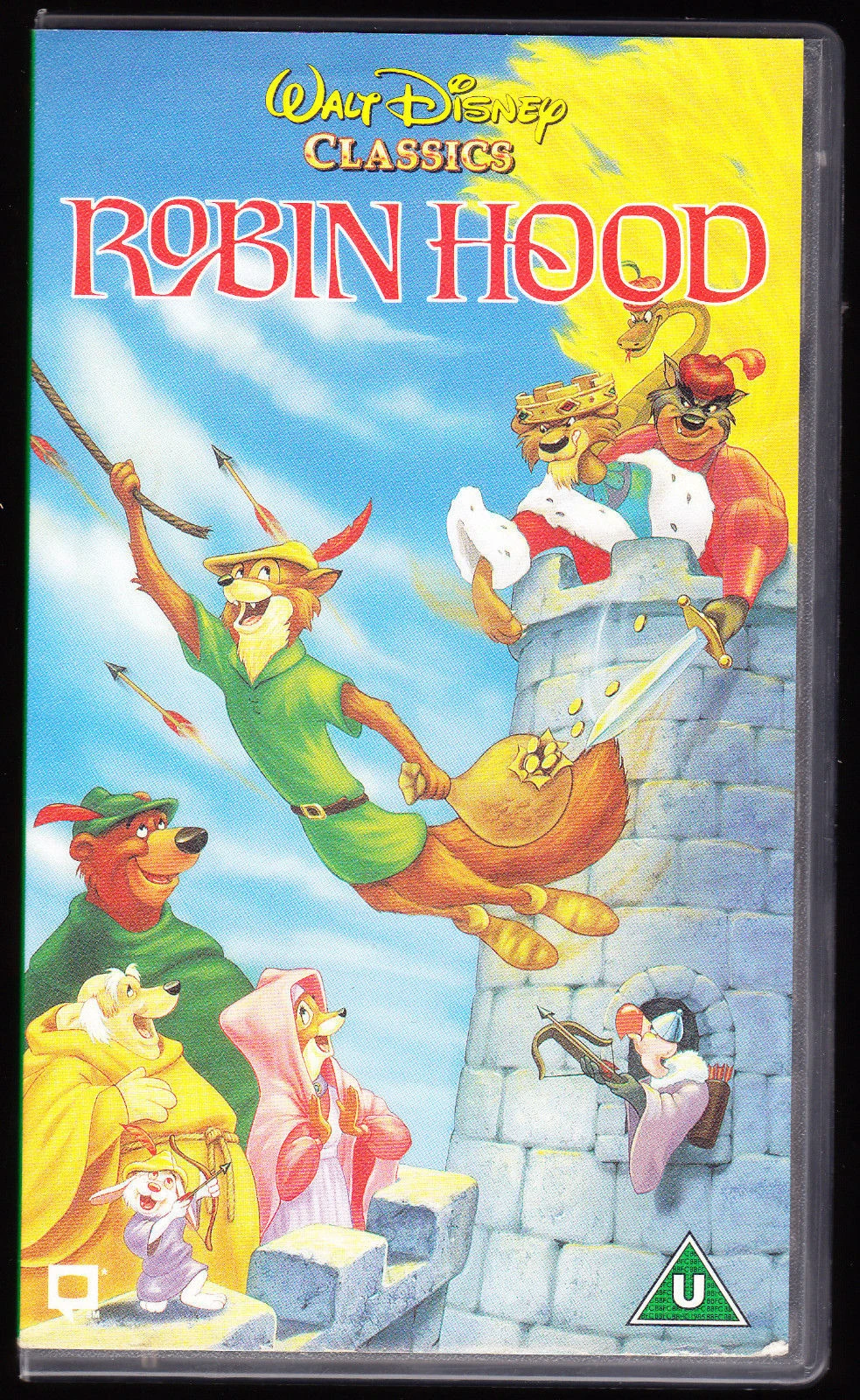 Robin Hood (1973), Walt Disney Videos (UK) Wiki