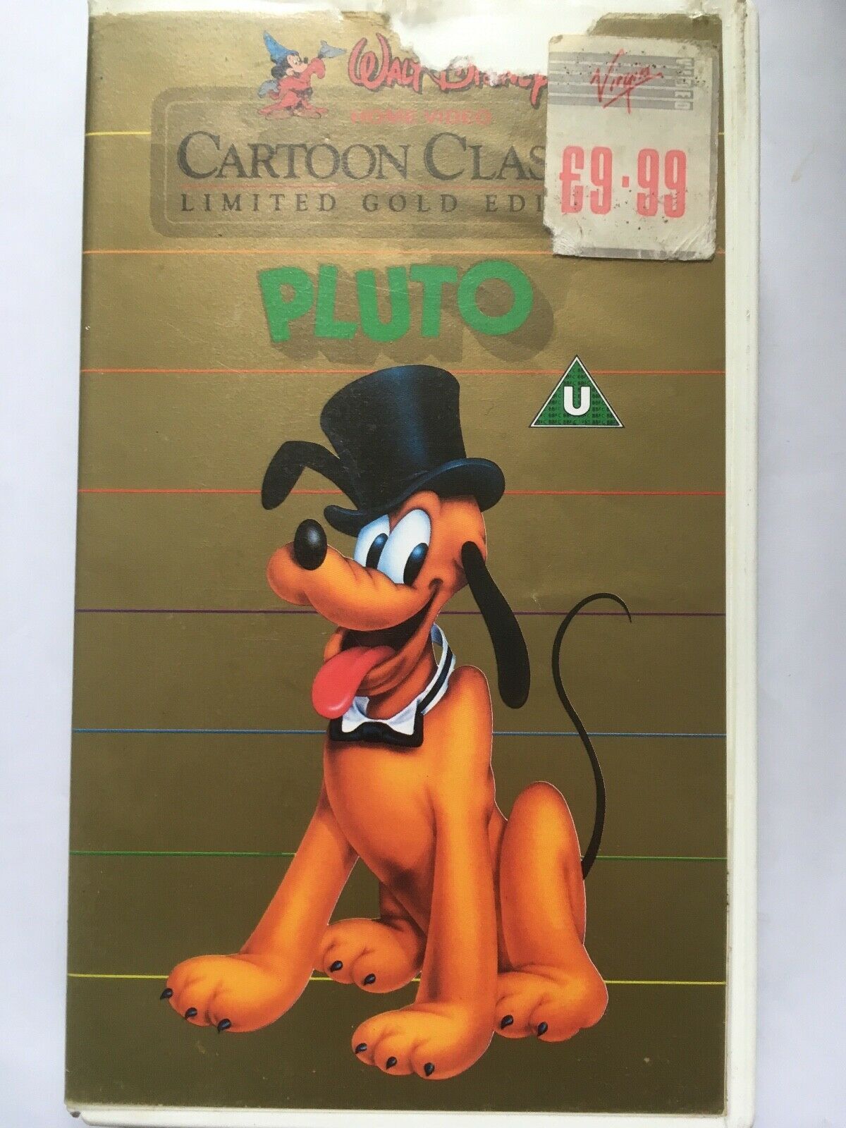 Cartoon Classics Limited Gold Edition - Pluto | Walt Disney Videos (UK)  Wiki | Fandom