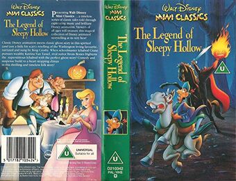Walt Disney Mini Classics “ THE LEGEND OF SLEEPY HOLLOW” VHS