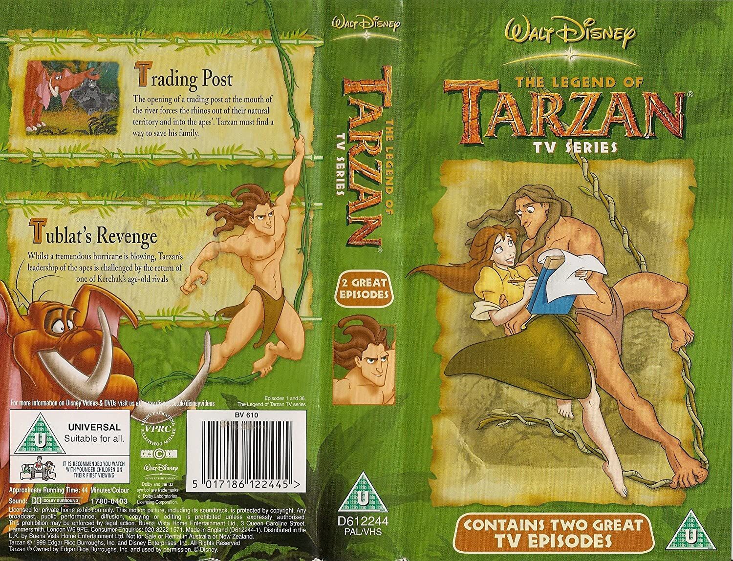 The Legend of Tarzan TV Series - Trading Post and Tublat's Revenge