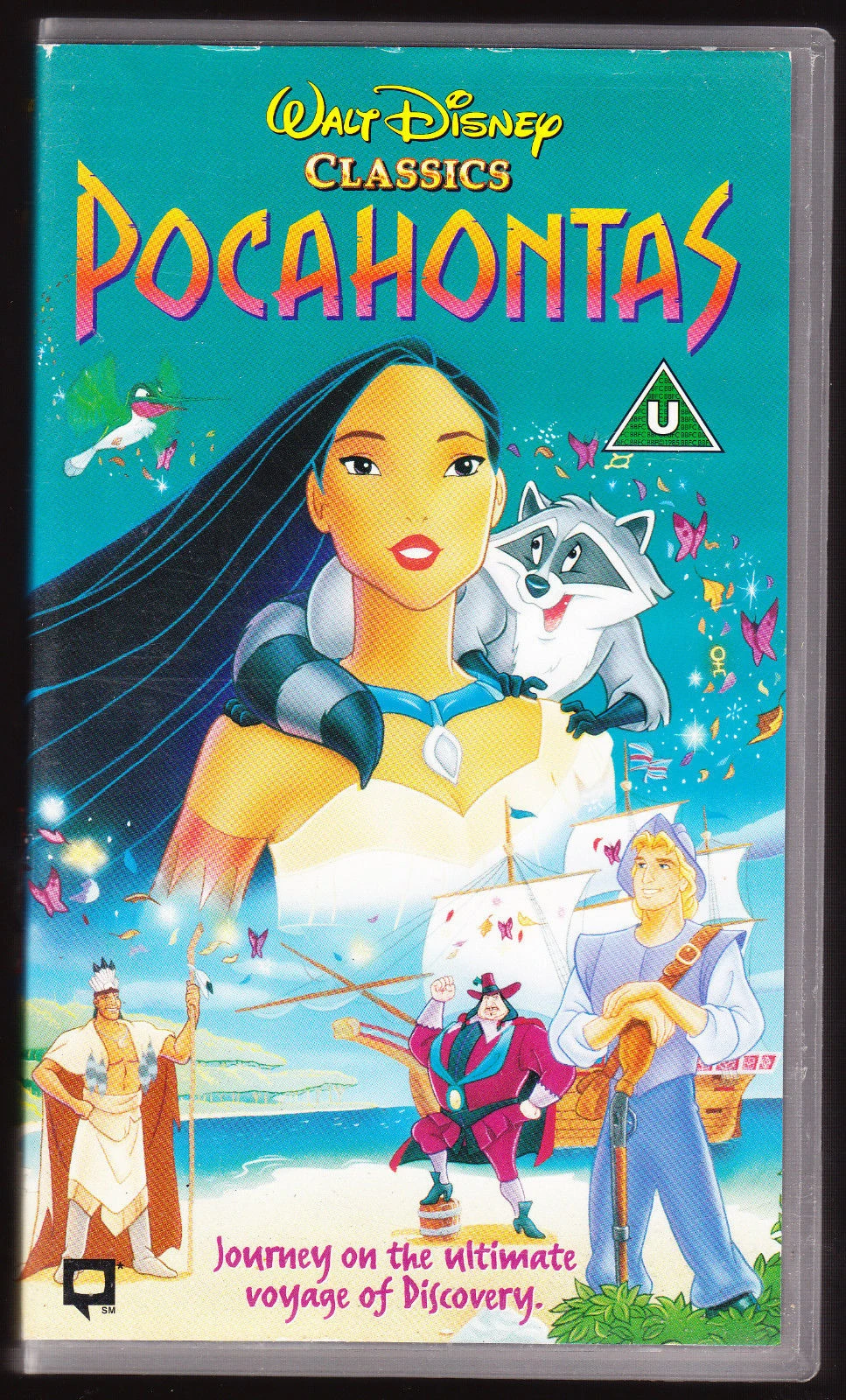 Pocahontas (1995) Walt Disney Videos (UK) Wiki Fandom