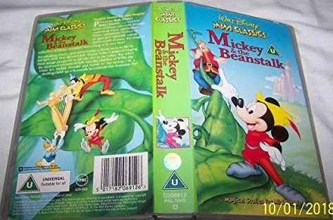 Mickey And The Beanstalk Vhs