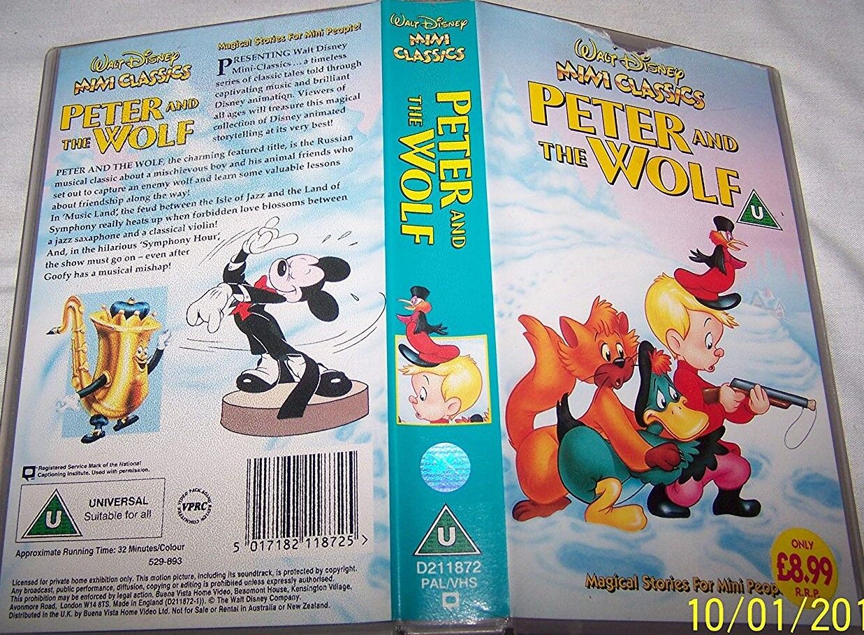 Peter and the Wolf | Walt Disney Videos (UK) Wiki | Fandom Peter and the Wolf | Walt Disney Videos (UK) Wiki | Fandom