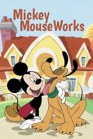 WALT DISNEY'S MICKEY MOUSE アートワーク Walt Disney Productions Mickey Mouse Splashdance 1983 poster