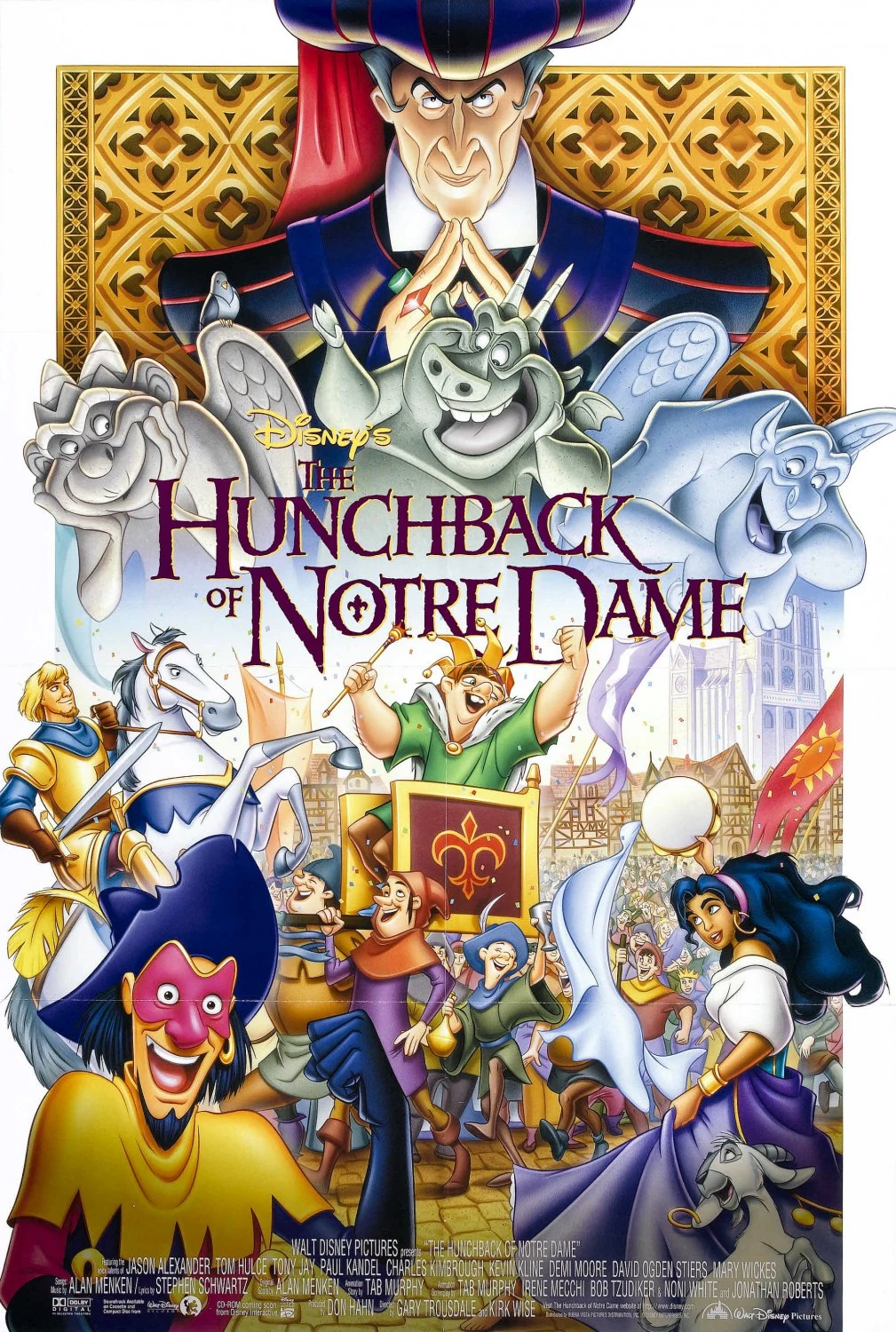 The Hunchback of Notre Dame Walt Disney Animation Studios Wikia Fandom