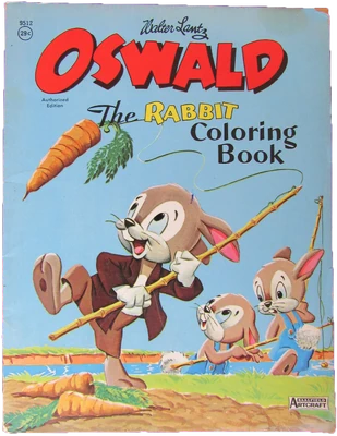 Oswald Coloring Book Blue - 02