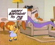 Suzy and Junior in "Fowled-Up Birthday"