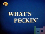 Peckin-title