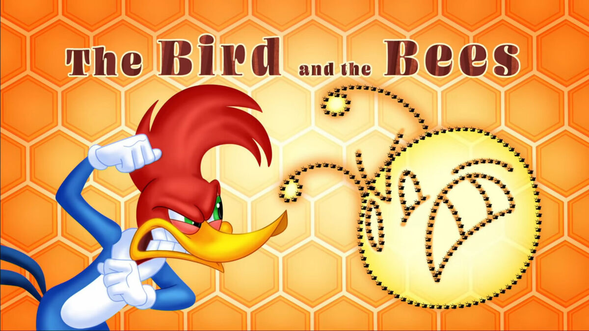 Birds and bees. Вуди Вудпекер 2018. Вуди Вудпекер интро. The Bird and the Bee альбом. Woody Woodpecker show Episode 1 the Pen is Mightier than the Sword логотипа.