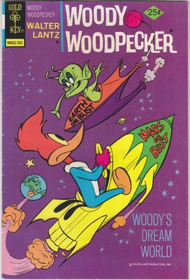 Woody Woodpecker 141 Gold Key - Cover