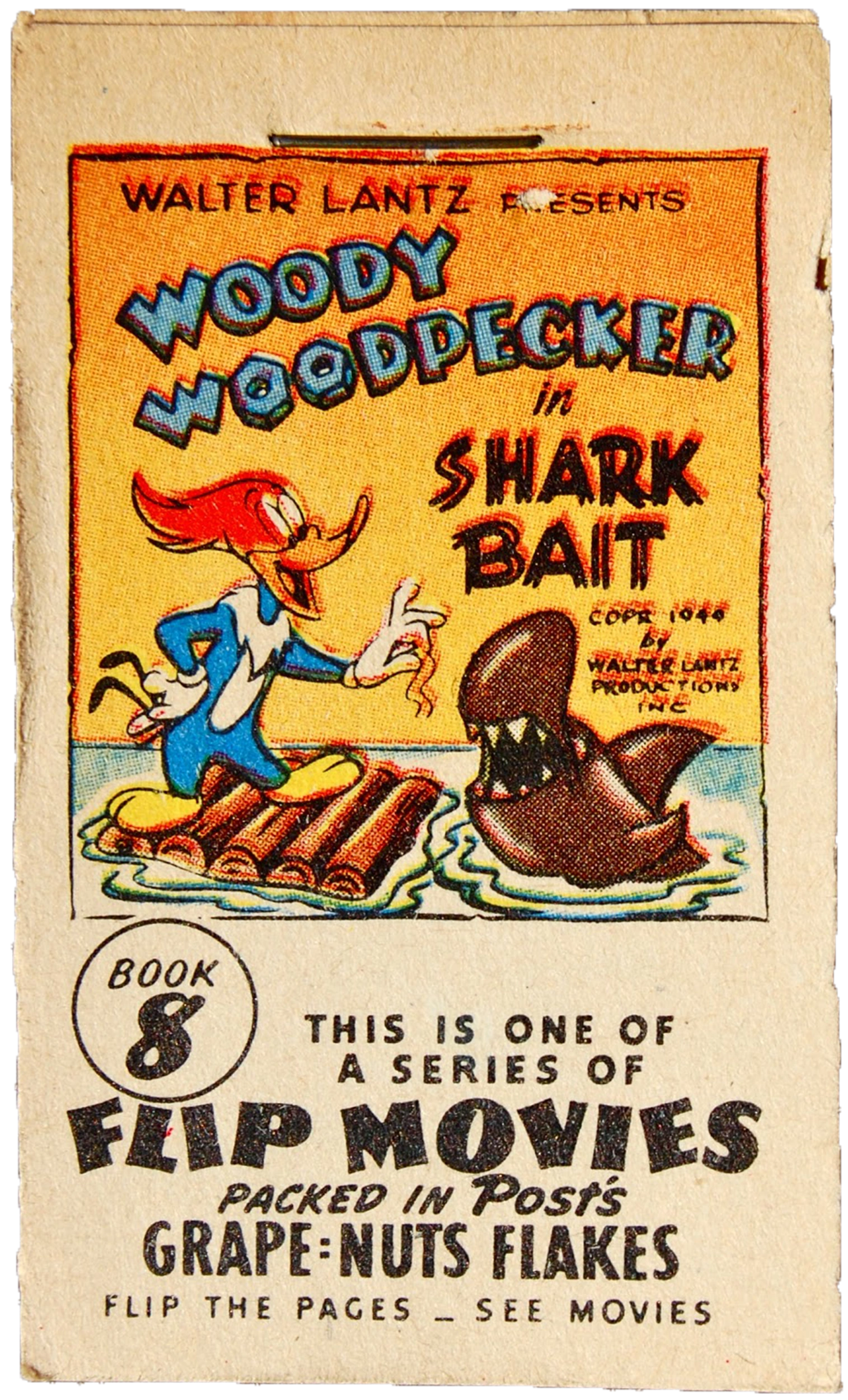 Grape Nuts 08 Woody Woodpecker Shark Bait Walter Lantz Wiki Fandom