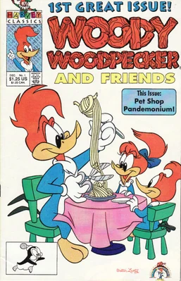Harvey Classics - Walter Lantz Woody Woodpecker And Friends 01 - Cover