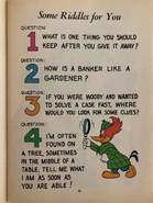 Woody Woodpecker Crossword Puzzle Book - Some Riddles For You