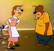 Bessie and Charlie in "Cool It Charlie"