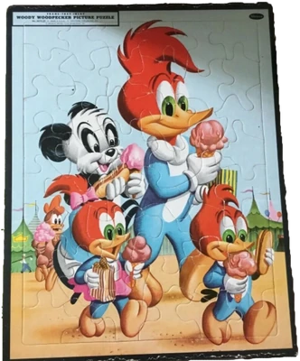 Woody Woodpecker - Circus Snacks - Frame Tray Puzzle