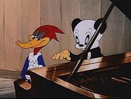 Woody with Andy Panda in Musical Moments from Chopin