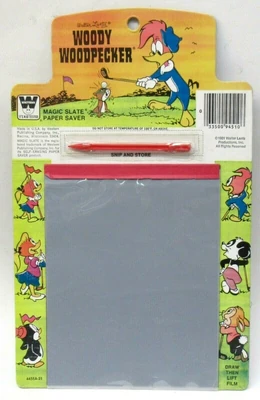 Woody Woodpecker - Magic Slate 1981 Golf - Front