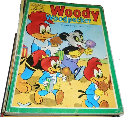 Sagedition - Woody Woodpecker - Album - no 04 - Front Cover