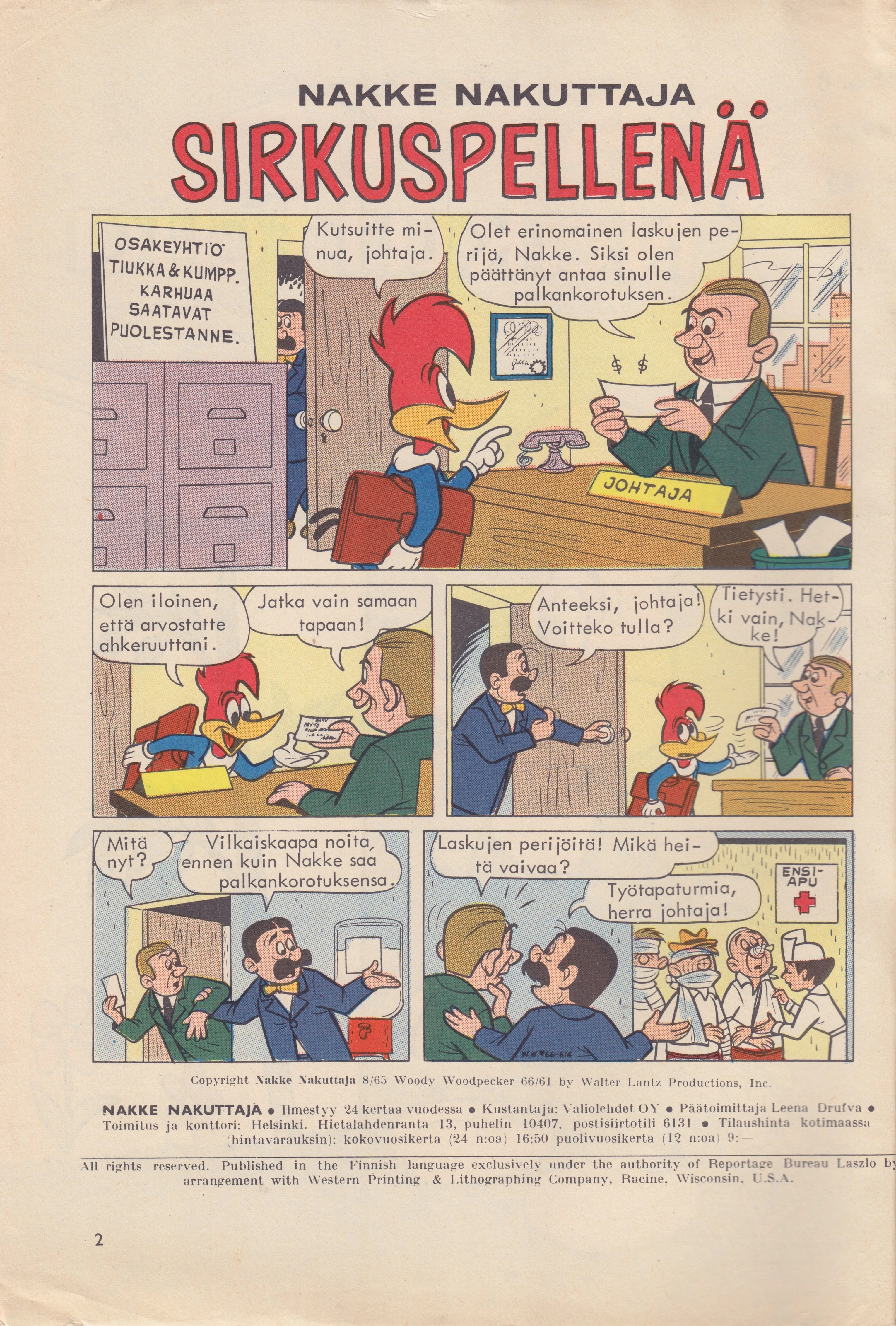 Nakke 1965 no 08 | Walter Lantz Wiki | Fandom