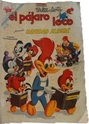 Editorial Novaro - El Pajaro Loco - Numero Extrodianrio 1962 - Front Cover