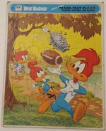 Woody Woodpecker Football Bee Hive Puzzle Blue Top