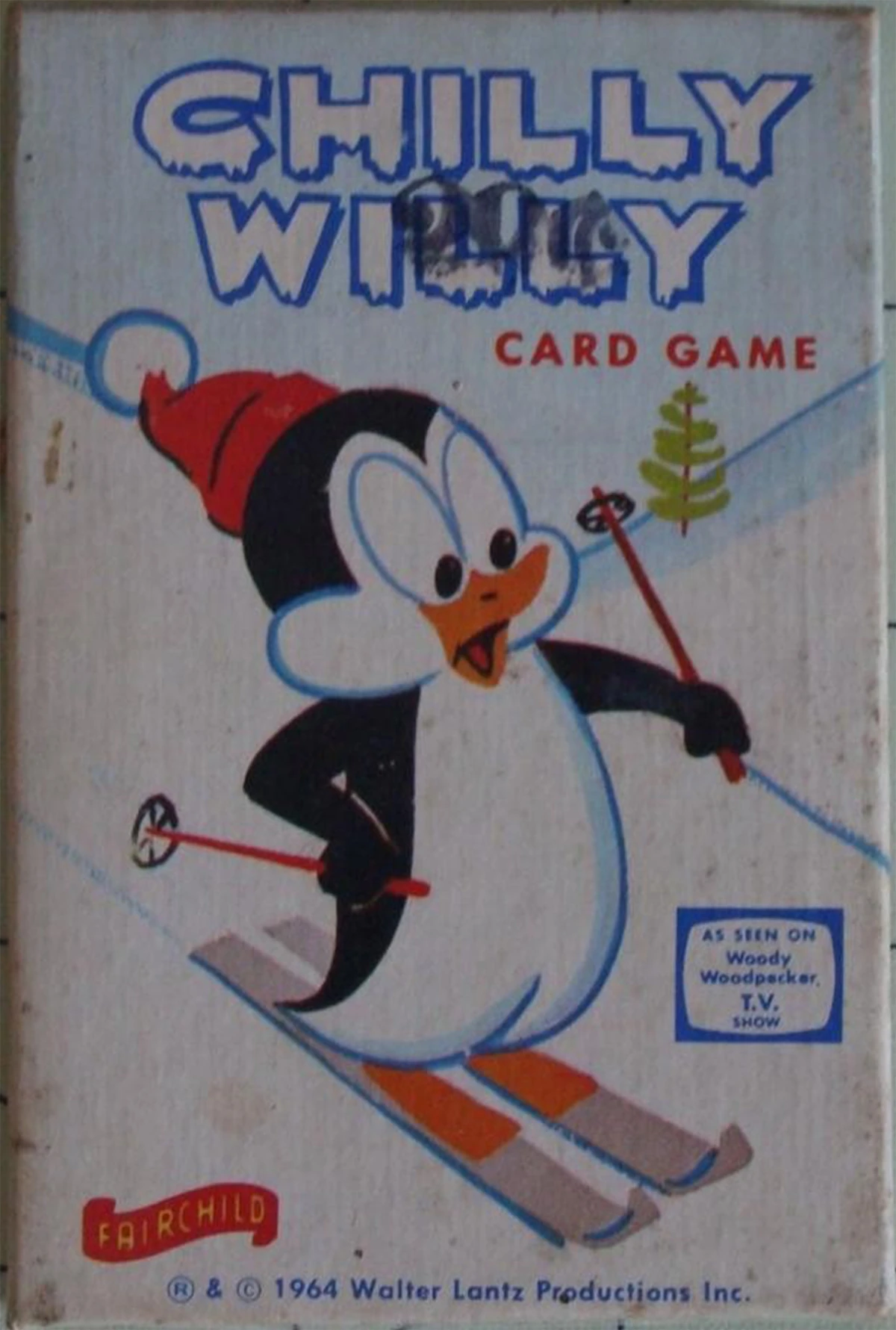 Chilly Willy - Fairchild Card Game - Skiing | Walter Lantz Wiki