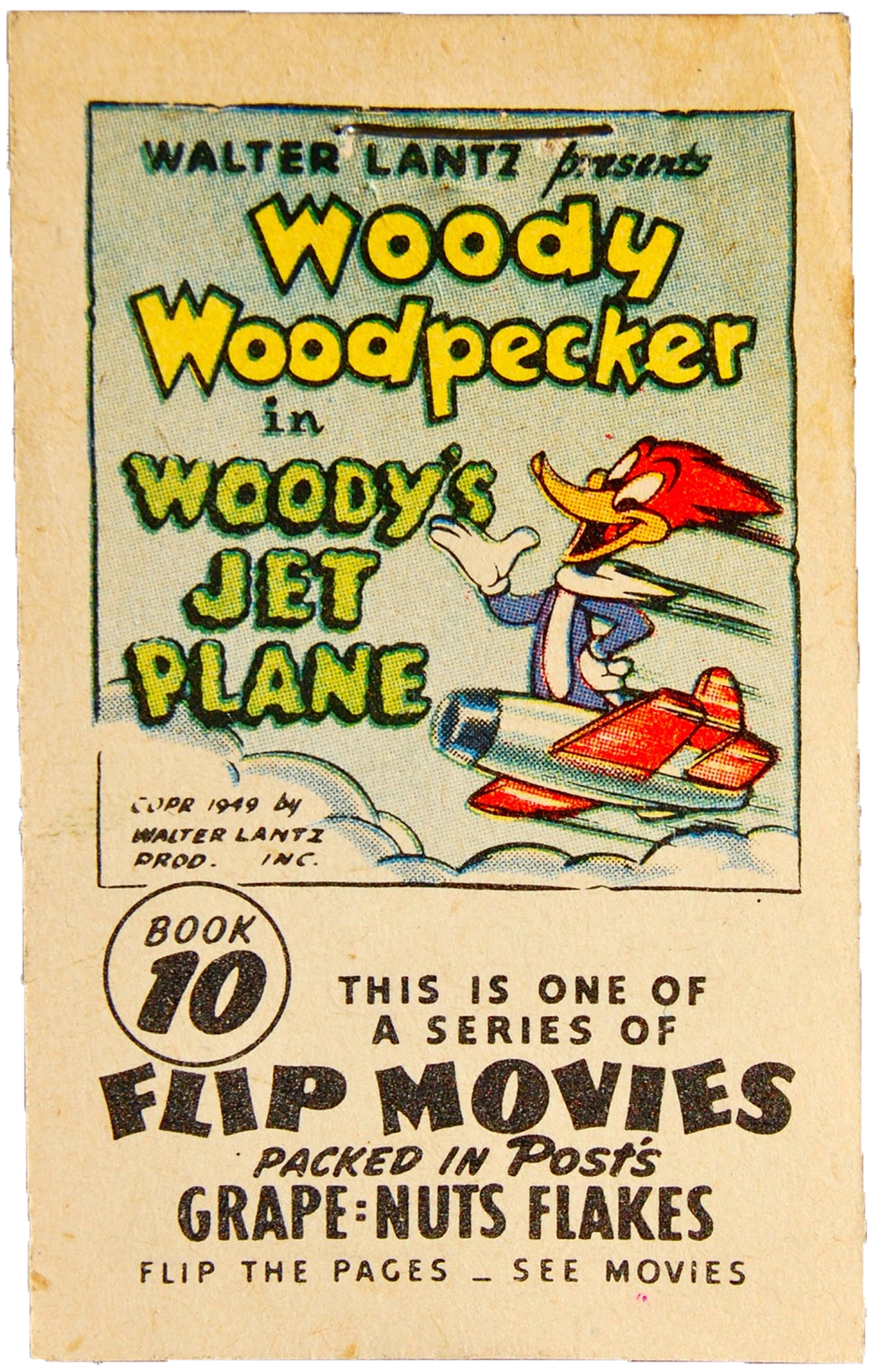Grape Nuts 10 Woody Woodpecker Woodys Jet Plane Walter Lantz Wiki Fandom