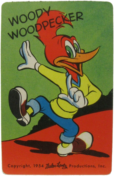 Carnation Trading Cards - 20 Woody Woodpecker | Walter Lantz Carnation Trading Cards - 20 Woody Woodpecker | Walter Lantz