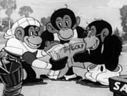 Meany, Miny and Moe in The Golfers