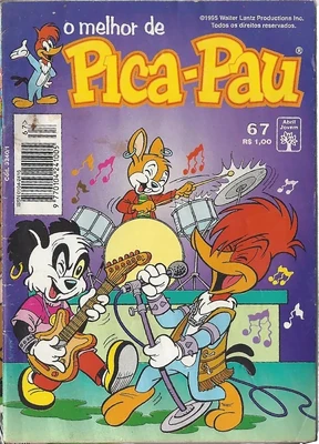 O melhor de Pica-Pau 067 - Cover