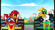 Racing minigame