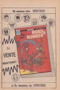 Road Runner - in-house ad