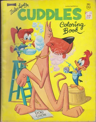 Artcraft Cuddles Coloring Book 3951 Front Cover