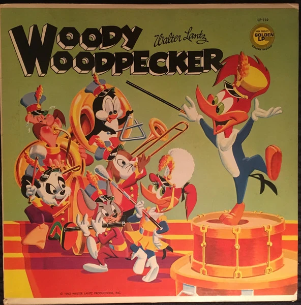 Golden Records Woody Woodpecker Album Walter Lantz Wiki Fandom