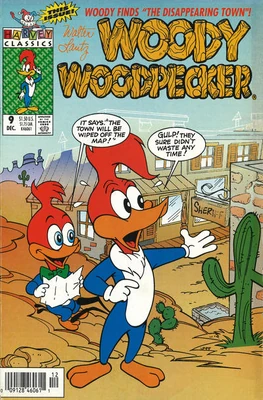 Harvey Classics - Walter Lantz Woody Woodpecker 09 - Cover