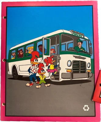 New Age Pad & Paper - Woody Woodpecker - Fun 2 Bus - Folder - 01