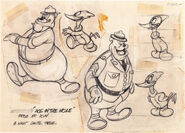 A character model sheet from "Ace in the Hole" (1942)