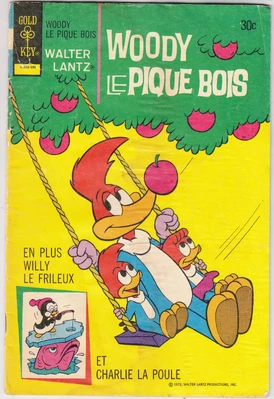 Gold Key - Woody Le Pique Bois 123 - Cover