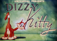 Dizzy Kitty (1941) Title Card 90's Master version (MeTV aired)