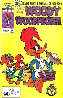 Harvey Classics - Walter Lantz Woody Woodpecker 04 - Cover
