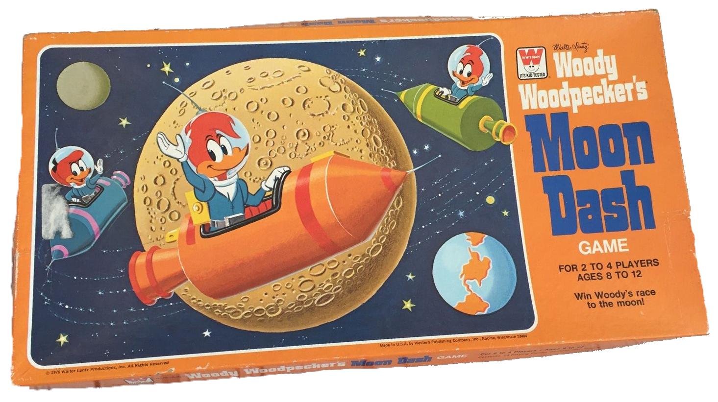 Woody Woodpecker - Moon Dash - Board Game | Walter Lantz Wiki | Fandom